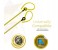 Promate Jazzy In Ear Wired Earhook Headphones with Built-In Microphone, Yellow 5 in UAE