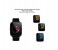 Bluetooth Smartwatch Fitness Tracker Colour Display Touchpad Heart Rate Monitor Waterproof Wristband Bracelet X7- Black 3 in OMAN