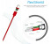 Promate Linkmate-LT USB Data & Charge Cable with Lightning Connector - Red 6 in UAE