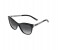 Chopard SCH189S 0700 Aviator Shiny Black Frame & Grey Gradient Mirrored Sunglasses for Women 1 in OMAN