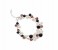 Kavani Ruby Chimes Crystal Rhodium Bracelet 33055 Assorted 1 in OMAN