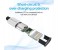 Promate LinkMate-LTF2 Heavy Duty Mesh Armored Data & Charge Cable with Lightning Connector - Silver 4 in OMAN