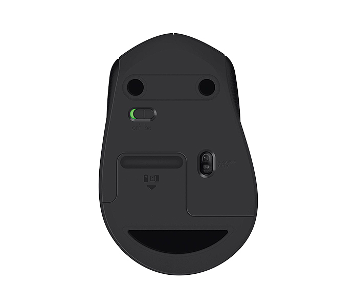 Logitech 910-004909 M330 2.4GHz Silent Plus Wireless Mouse - Black - Zoom Image 3