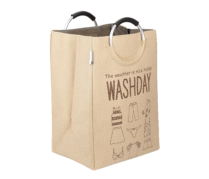 Royalford RF7736 Cloth Laundry Bag - Brown - Zoom Image 2