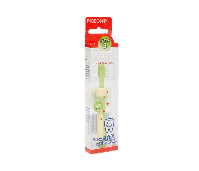 Pigeon N11583534A L-3 Training Toothbrush - Green - Zoom Image 1