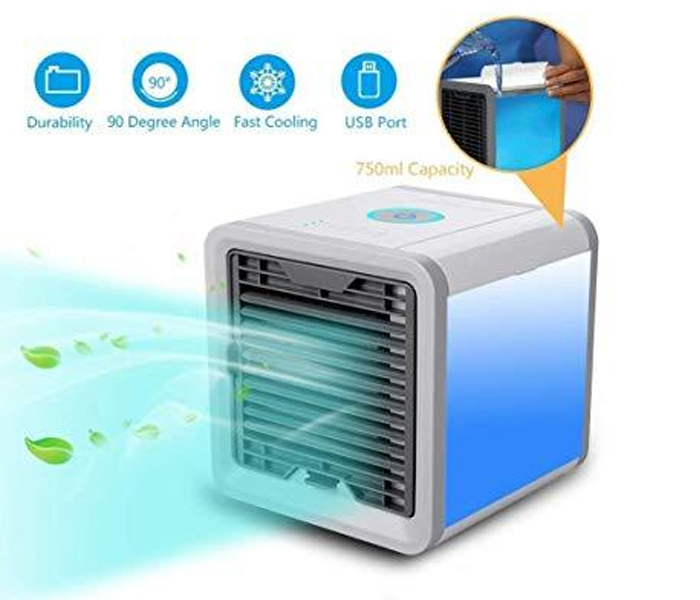 Okko Mini Portable Air Conditioner,Humidifier,Purifier 7 Color Mood Light - Zoom Image 2