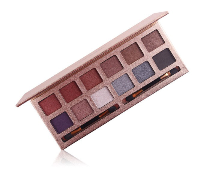 Miss Rose 7001-051NT Professional 12 Colors Eye Shadow NT-2 Multicolor - Zoom Image