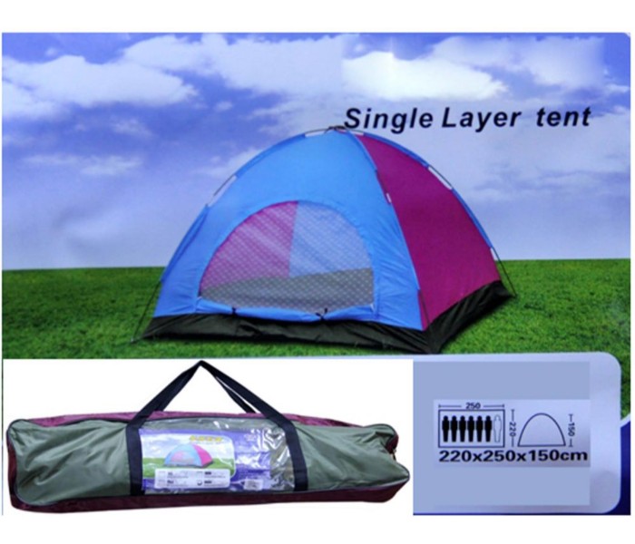 Taqdeer PT-9528 Outdoor 6 Persons Camping Tent Assorted - Zoom Image 2