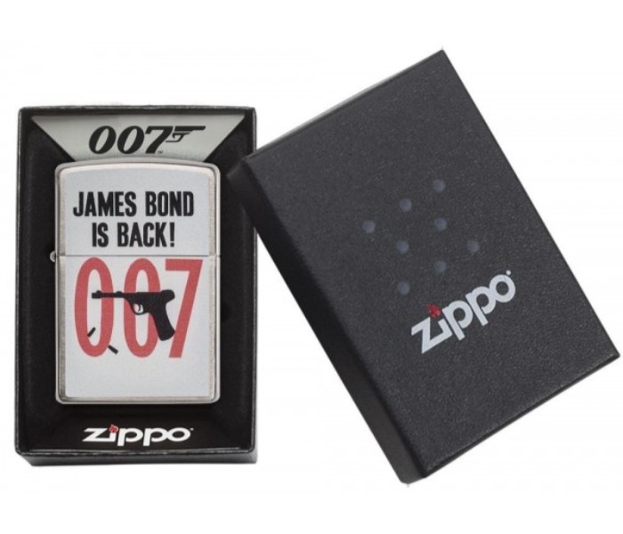 Zippo 29563 James Bond 007 Lighter Silver - Zoom Image 3