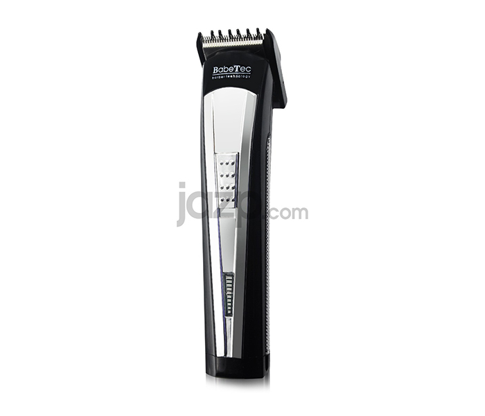 Babe Tec BT-1800 Smooth and Pefect Hair Trimmer - Black & Silver - Zoom Image 2