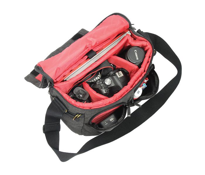 Promate Xplore-L High Quality SLR DSLR Camera Bag, Black - Zoom Image 3