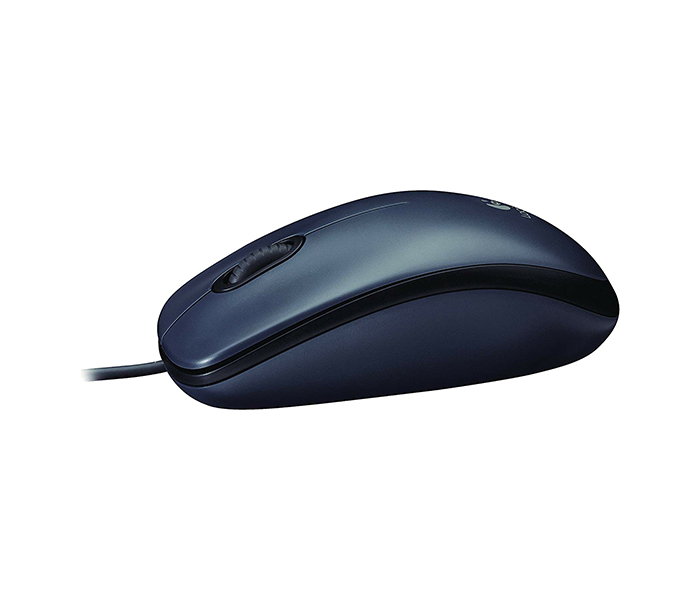 Logitech 910-001793 M90 USB Wired Optical Mouse - Black - Zoom Image 3