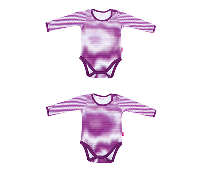 Baby Plus BP2505G 12-18M Girls Long Sleeve Body Suit - 5 Pieces - Zoom Image 1