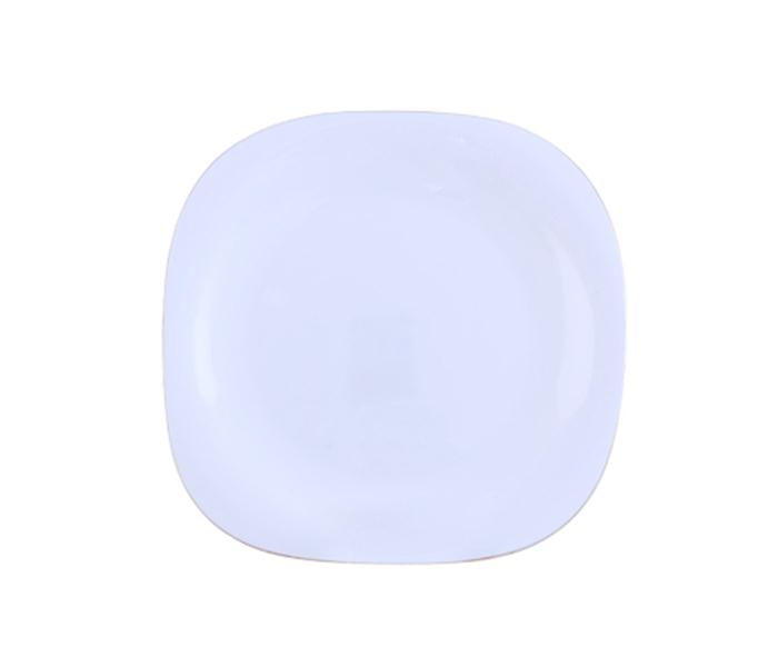 Royalford RF7872 11.5-inch Imperial Gold Dinner Plate - White - Zoom Image 1