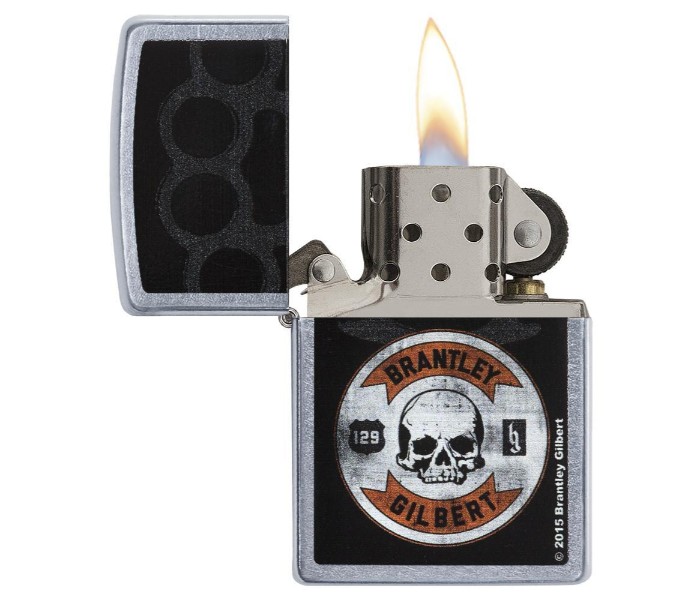 Zippo 28995 Brantley Gilbert Skull Lighter Multicolor - Zoom Image 2