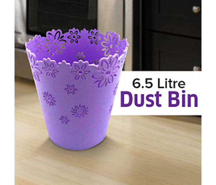 Royalford RF7731 6.5 Litre Dust Bin - Purple - Zoom Image 1