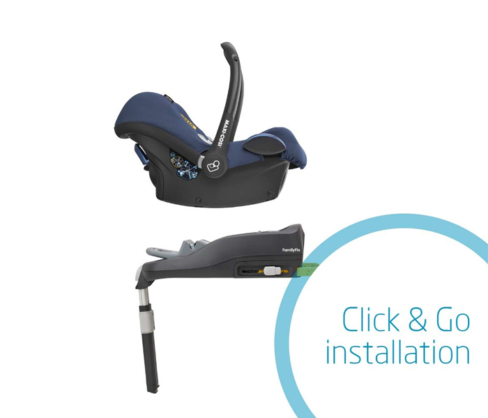 Maxi-Cosi Cabriofix Baby Car Seat - Nomad Blue - Zoom Image 4