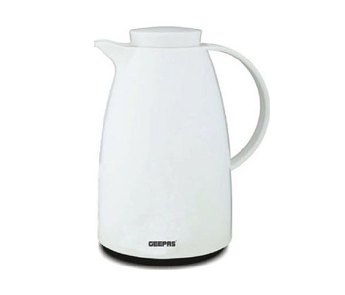 Geepas GVF5265 2.0 Litre Stainless Steel Vacuum Flask, White - Zoom Image 1