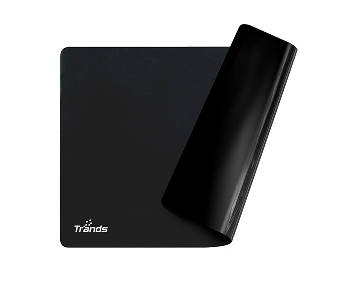 Trands TR-MP312 Super Thin and Non-Slip Backing Silicone Mouse Pad - Black - Zoom Image 2