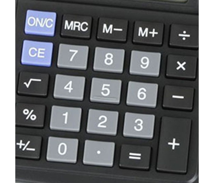 Citizen CTZ SDC 011 8 Digit Basic Calculator Black - Zoom Image 1