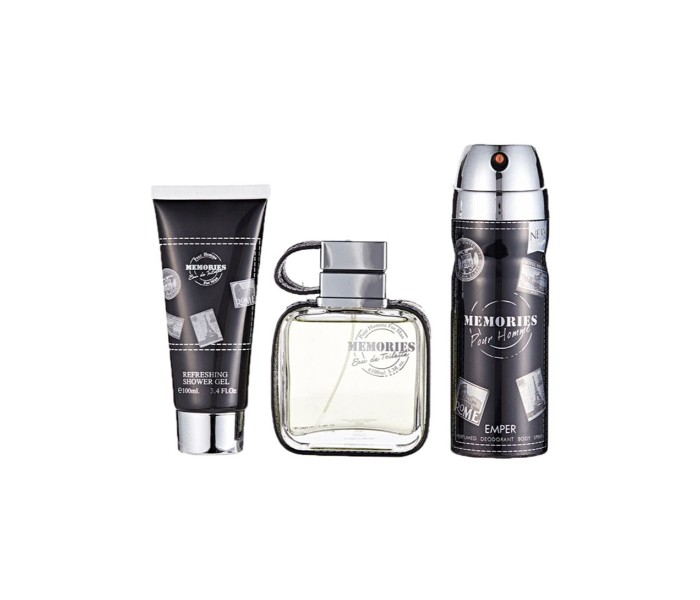 Emper N13847542A 3 Piece Memories Gift Set for Men - Zoom Image