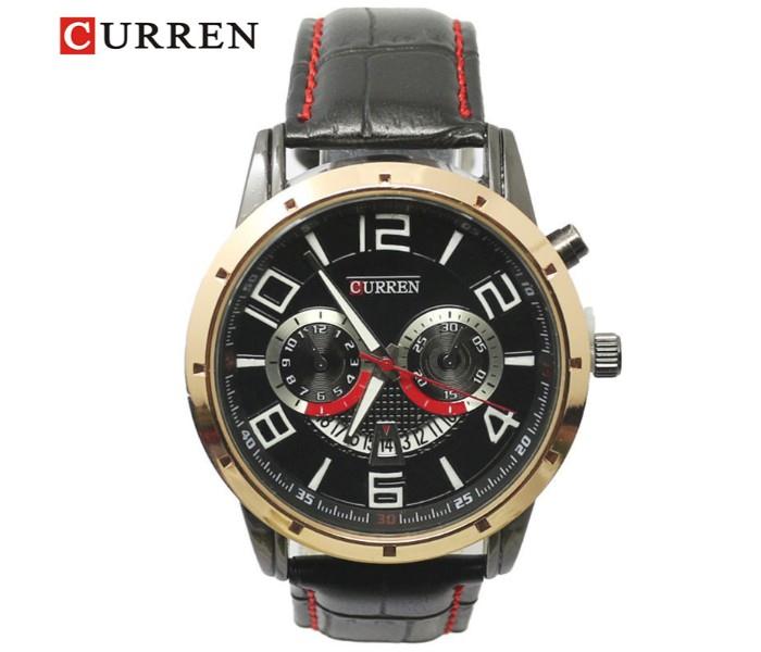 Cureen Leather Starp Watch for Men, p13 - Zoom Image 2