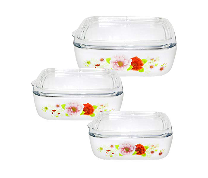 Royalford RF6048 3 Pieces Square Bowl Set - Zoom Image 2