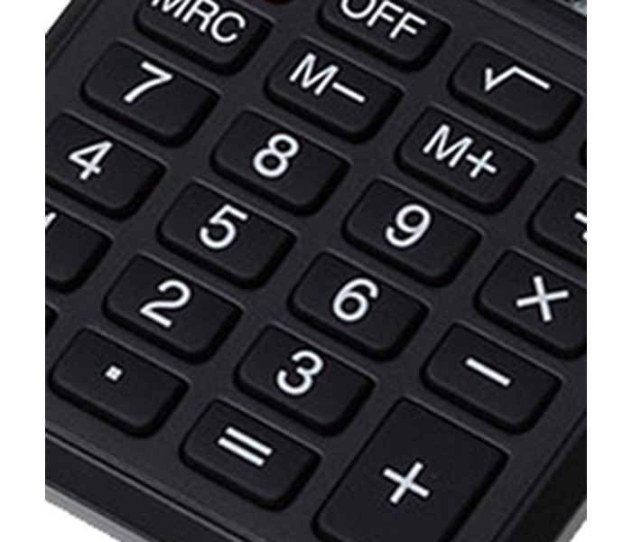 Citizen CTZ SLD 100 8 Digit Basic Calculator Black - Zoom Image 1