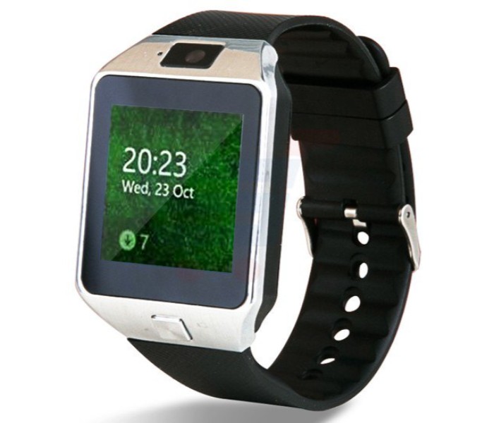 iTouch K2 Genuine quality latest Bluetooth Smart Watch with Memory and Sim Card Slot Black - Zoom Image