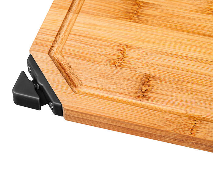 Lamart LT2061 Bamboo Cutting Board with Knife Sharpener - Zoom Image 1