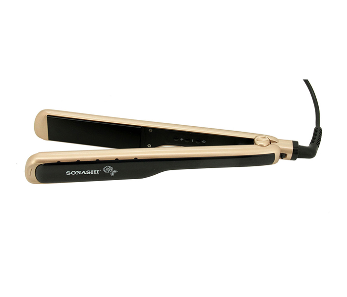 Sonashi SHS-2059 Ceramic Wet & Dry Function Hair Straightener, Gold - Zoom Image 2