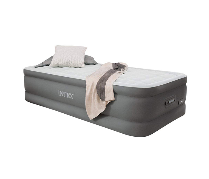 Intex ZX-64482 Twin Size Fiber-Tech Premaire Elevated Airbed with Touch Control Panel - Zoom Image 4