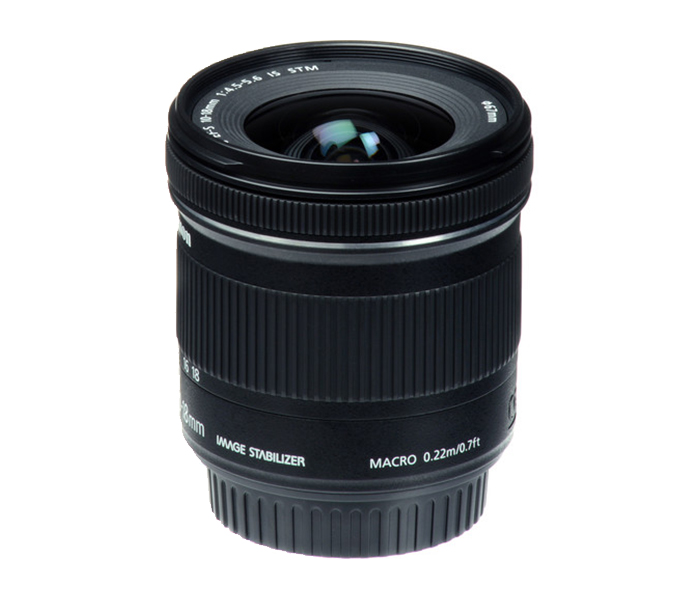 Canon EF-S 10-18mm f/4.5-5.6 IS STM Lens - Black - Zoom Image 4