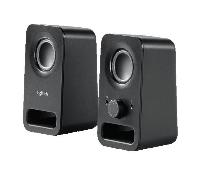 Logitech 980-000816 Z150 2.0 Channel Stereo Speaker - Black - Zoom Image 1