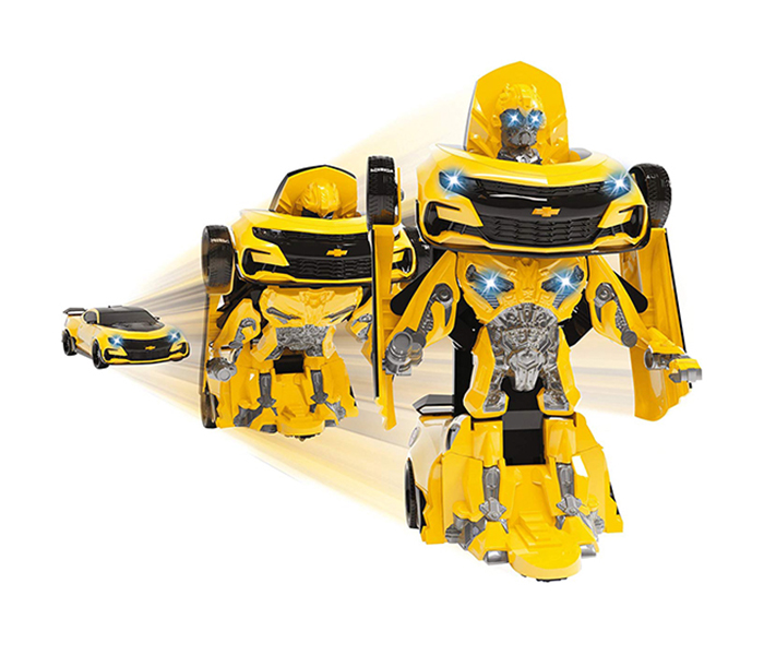 Dickie 203113016 24 Cm Movie 5 Transformers Giant Robot Fighter Bumblebee - Yellow - Zoom Image 2