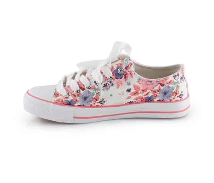 Okko Flower Pattern Sneaker For Girls Eu-39 - Pink - Zoom Image 2