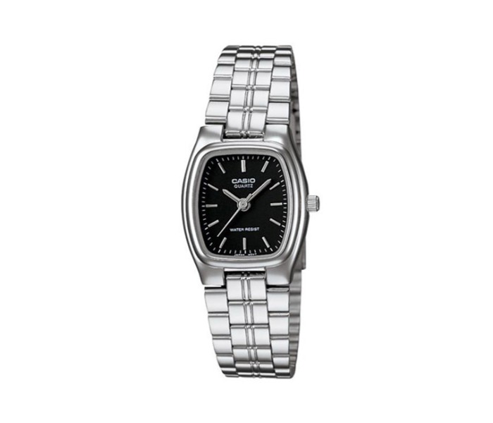 Casio LTP-1169D-1A Womens Analog Watch Silver and Black - Zoom Image