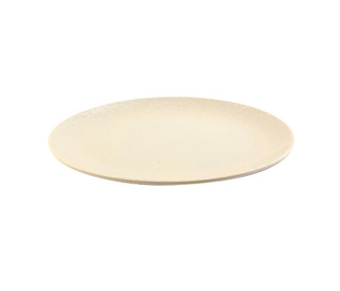 Royalford RF4496 14-inch Melamine Ware Oval Plate - White Pearl - Zoom Image 2