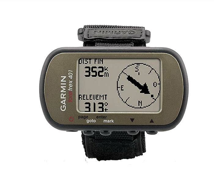 Garmin 010-00777-00 Foretrex 401 Waterproof Wrist-Mounted GPS Navigator - Black - Zoom Image 4