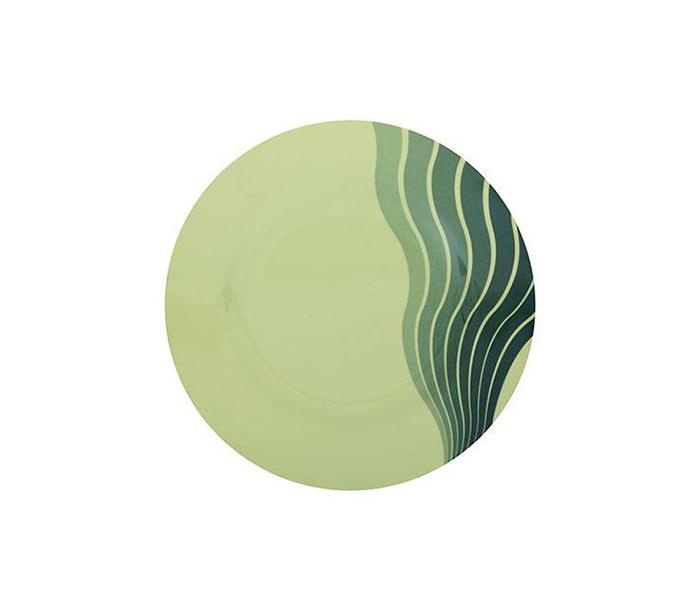 Royalford RF8155 10-inch Radiant Thai Dinner Plate - Green - Zoom Image