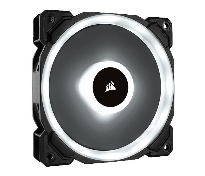 Corsair CO-9050071-WW LL120 RGB 120mm Dual Light Loop RGB LED PWM Fan - Single Pack, Black - Zoom Image 3