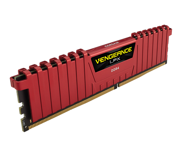 Corsair CMK16GX4M2B3000C15R Vengeance LPX 16GB (2 x 8GB) DDR4 DRAM 3000MHz C15 Memory Kit - Red - Zoom Image 2