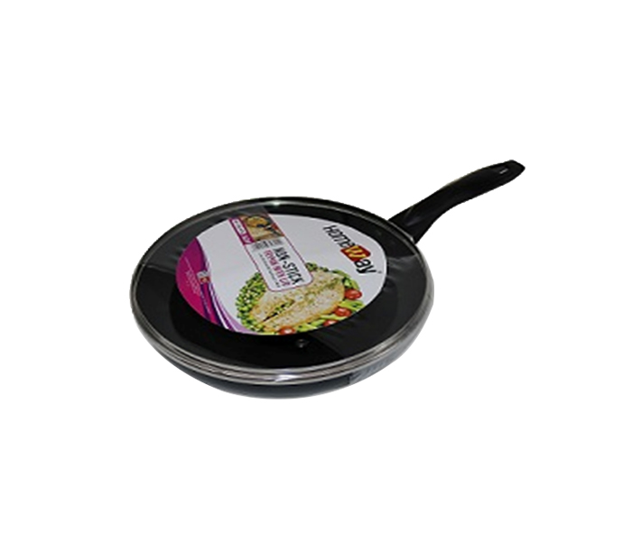 Homeway HW-1101-FP26 26Cm Nonstick Fry Pan with Lid - Black - Zoom Image