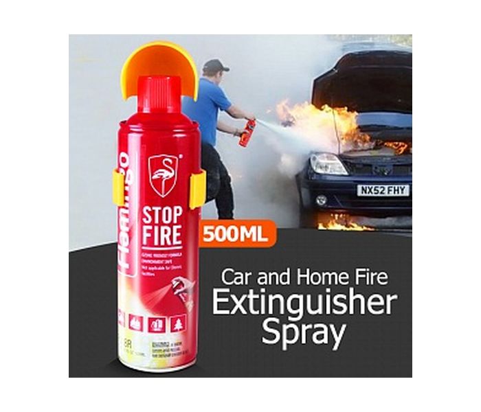 500ml Flamongo Stop Fire Extinguisher Spray - Zoom Image 1