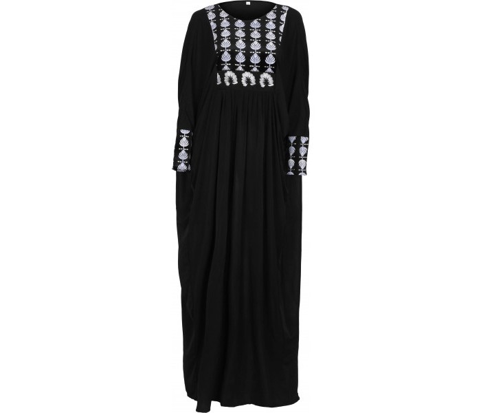 Abaya ABY36XL Size XL for Women Black - Zoom Image 3