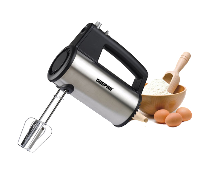 Geepas GHM43022 300 Watts Hand Mixer with Turbo Function - Zoom Image