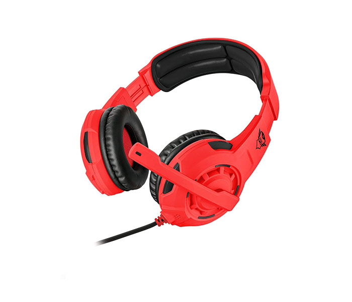 Trust Spectra GXT 310SR Gamin Headset for PC, Laptop, PS4 & Xbox One-Switch - Neon Red - Zoom Image 4