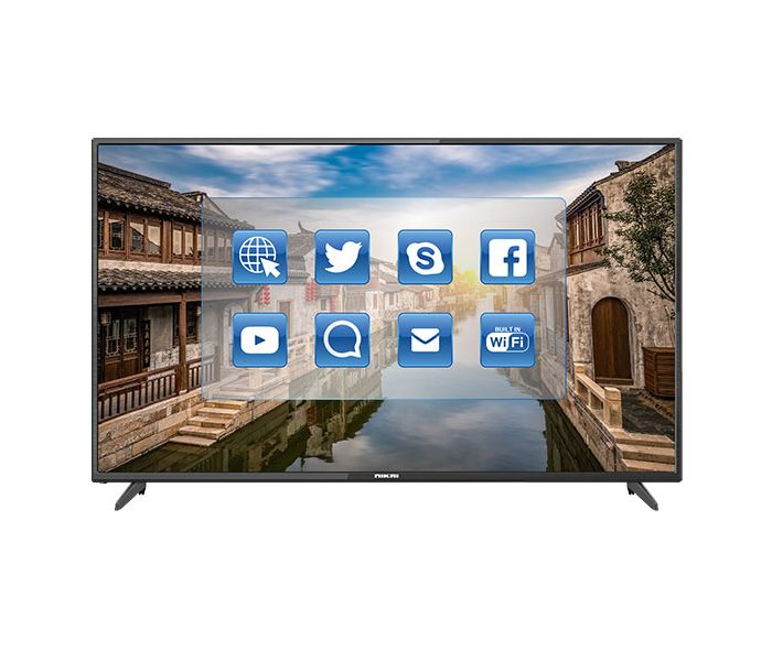 Nikai UHD65SLEDT 65 Inch Ultra HD Smart LED TV Black - Zoom Image