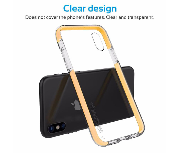 Promate SNAP-X Easy-Fit Super-Slim Protective Case with Bumper Function - Gold - Zoom Image 2