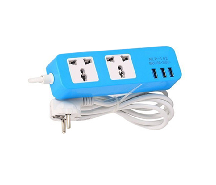 Extension Cord with 3 USB Port & 2 Sockets - Zoom Image 4